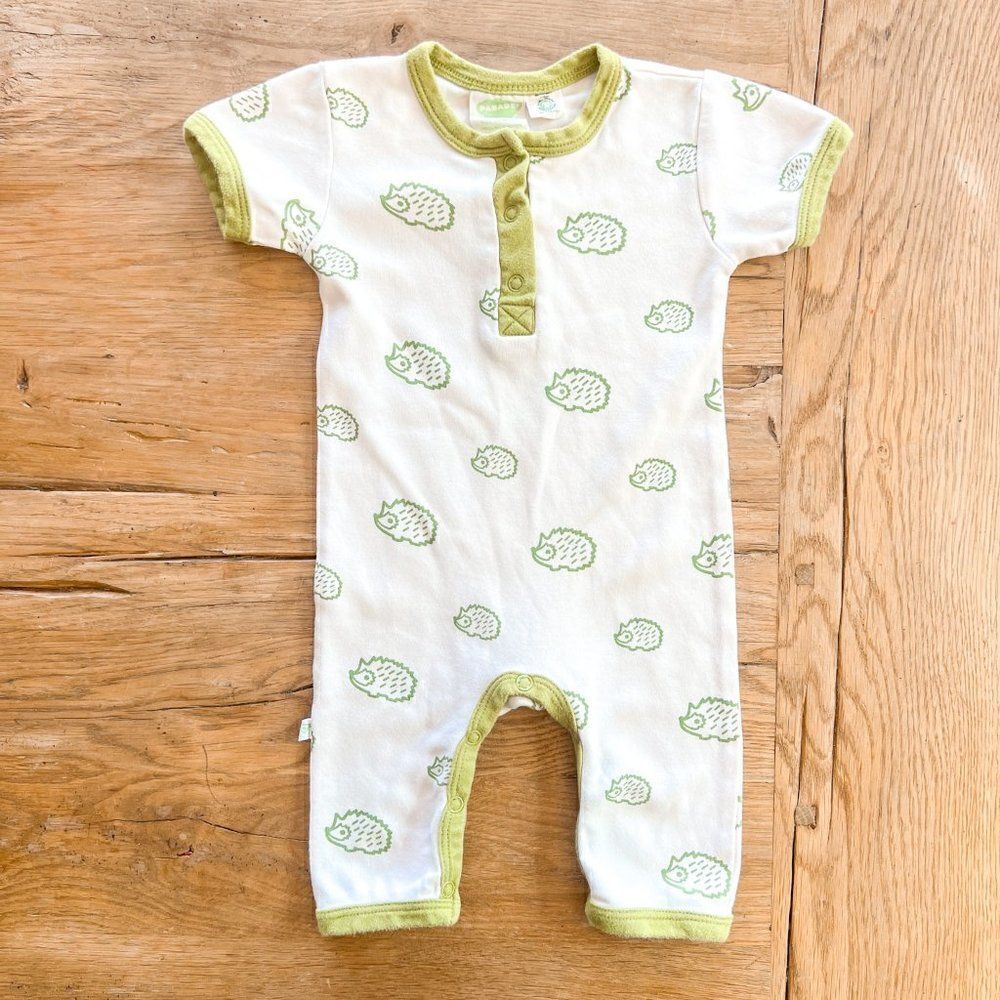 Parade Organics Hedgehog Romper, Size 3-6M